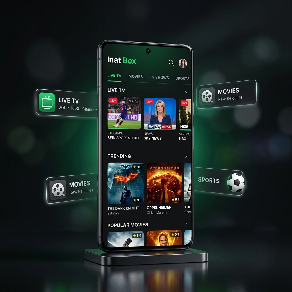 Inat Box App Mockup