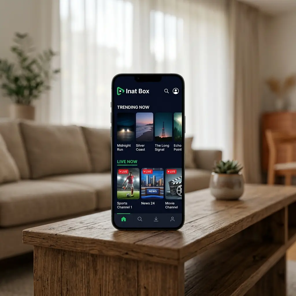 inat box apk home screen interface